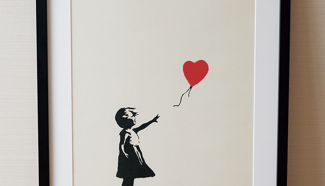 【限定額装】Banksy Angel with Paint プリント/バンクシー バンクシー/限定額装品/Angel sith Paint Prt/Banksy Amazon.com