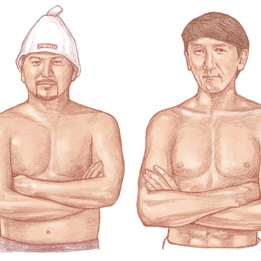 秋山大輔氏と稲本健一氏