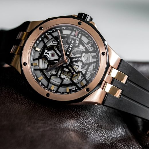 防水時計の名手エドックスの伝統を受け継ぐスケルトンウォッチとは!?