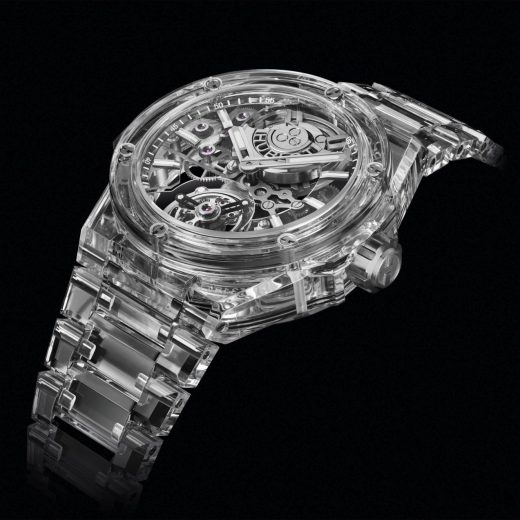 宝石を超える輝きを放つ! ウブロ史上最も透明なトゥールビヨンウォッチ