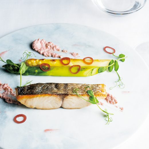 サワラ/桜花/アスパラ