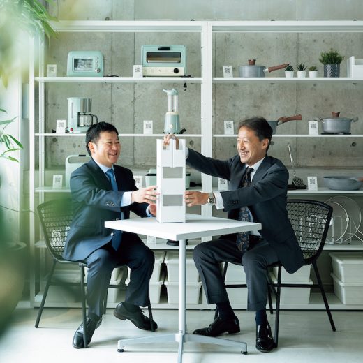 高家正行氏(右)、辻庸介(左)