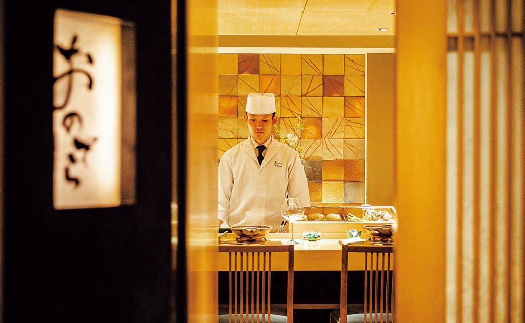 天ぷら 銀座おのでら 並木通り店｜ソムリエも一流のカウンター天ぷら