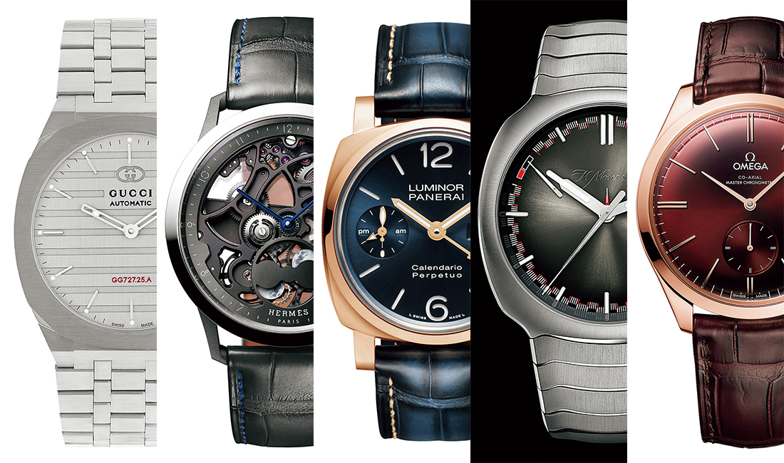 GUCCI、HERMÈS、PANERAI。闘争心に火をつける新作時計【Part1