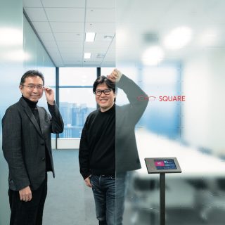 田中仁氏（右）、藤本壮介氏（左）