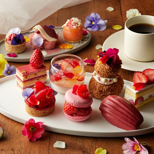 Floral Strawberry Afternoon Tea / Sweet Afternoon Tea