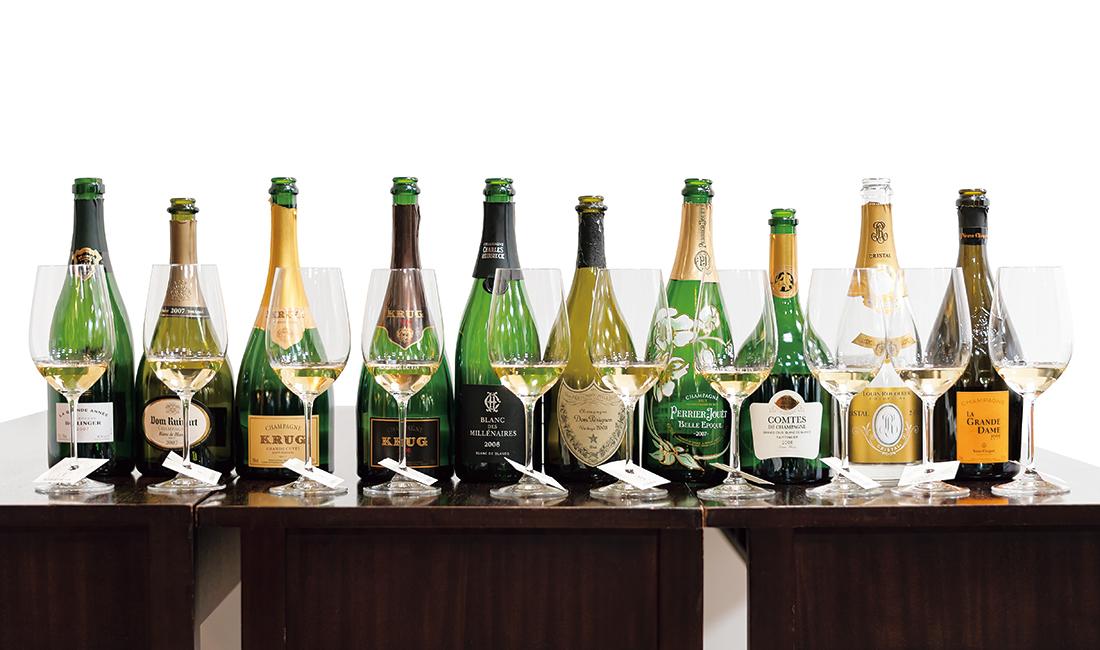 ワイン通たちが選んだシャンパーニュ、真のNO.1銘柄を発表！ | GOETHE