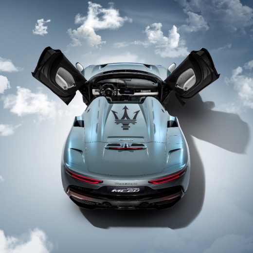 【画像で見る】空がモチーフの新型マセラティ「MC20チェロ」