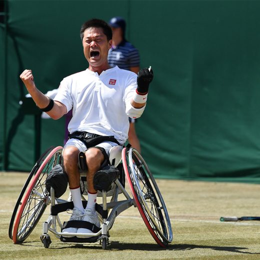 プロテニスプレイヤー国枝慎吾