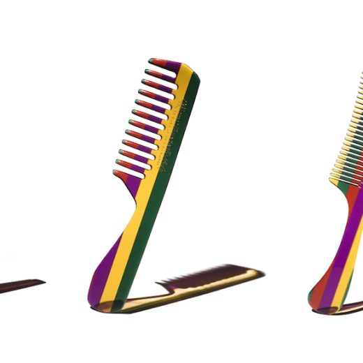 朝のルーティンが楽しくなる! ビュリーの鮮やかな櫛