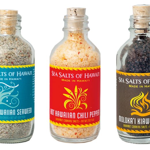 Sea salts of Hawaii