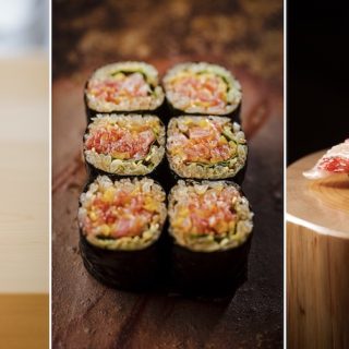 「寿司 健」、「鮨 銀座おのでら」、「麻布 黒しゃり」の鮨
