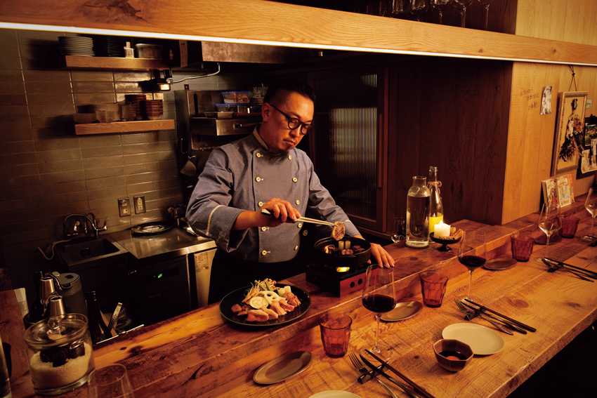 サプライズのある、秘密の鴨料理店「赤坂 Na Camo guro」