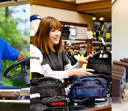 山の原ゴルフクラブが選ばれる秘密は、3人の裏方仕事人にあった
