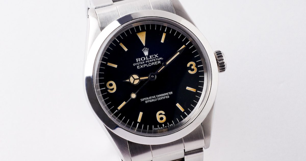 まぼろし級のレア時計。通説を覆す1990年製造のロレックス