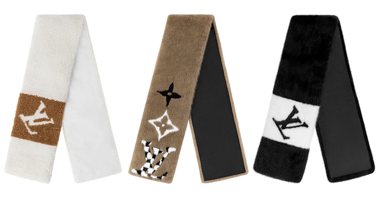 超美品☆ルイ・ヴィトン☆マフラー ギフトに最適！ ルイ・ヴィトンの新作、ミンクのマフラー | GOETHE