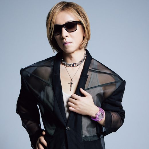 ウブロの時計を身につけるYOSHIKI