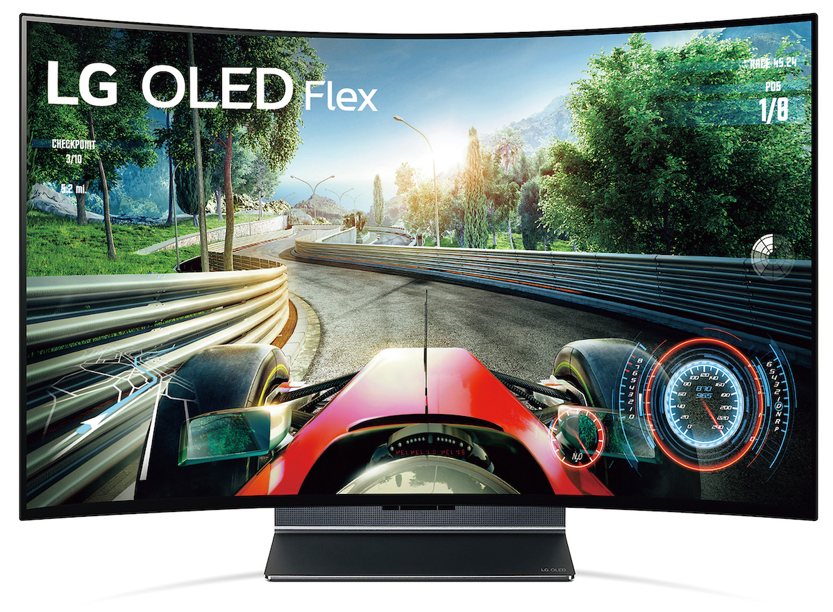 新感覚の没入感！ 世界初の曲がるテレビ「LG OLED Flex」とは | GOETHE