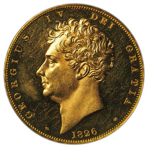 ジョージ4世の5ポンド金貨