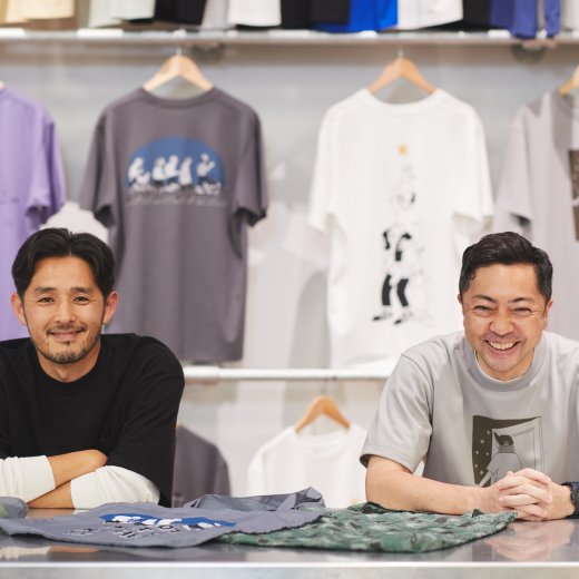 アーティスト花井祐介とユニクロ商品本部MD部部長