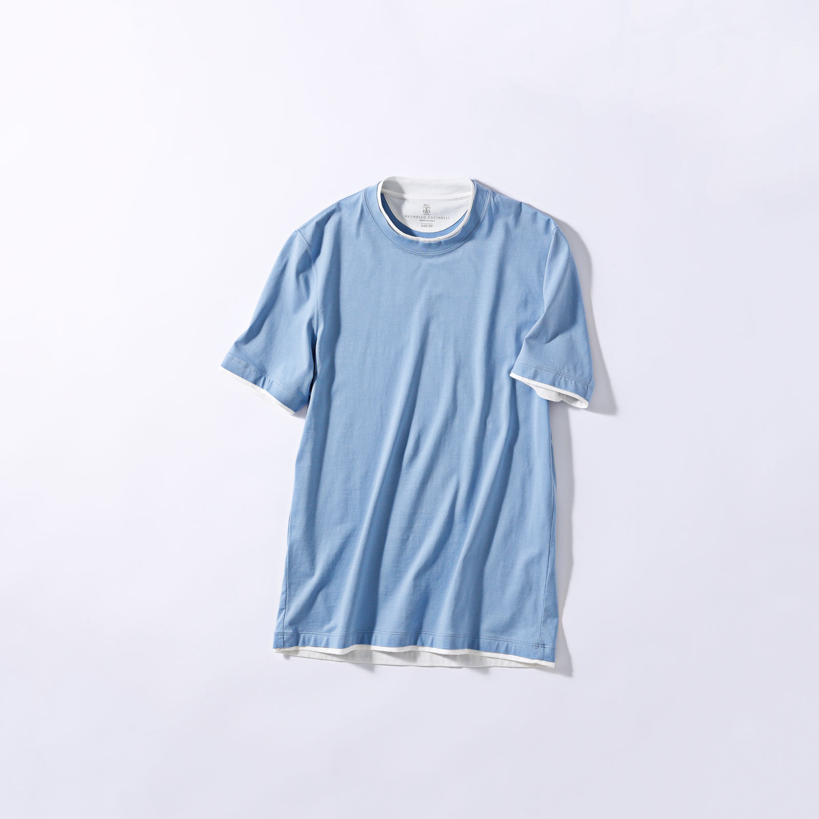 Tシャツ/カットソー(半袖/袖なし)ブルネロクチネリ Tシャツ - Tシャツ ...