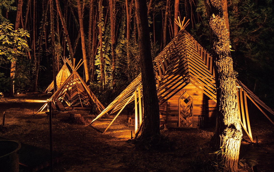 薪火サウナ”が楽しめるキャンプ場「FOLKWOOD VILLAGE 八ヶ岳」 | GOETHE