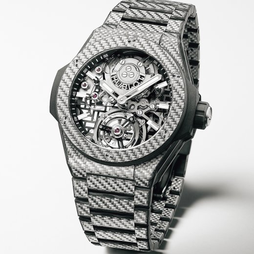 ウブロ「ビッグ・バン インテグレーテッド トゥールビヨン フルカーボン」