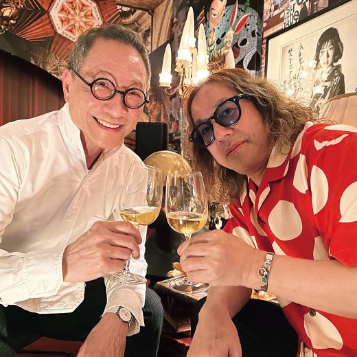 アラン・チャン氏(左)と森田恭通氏(右)