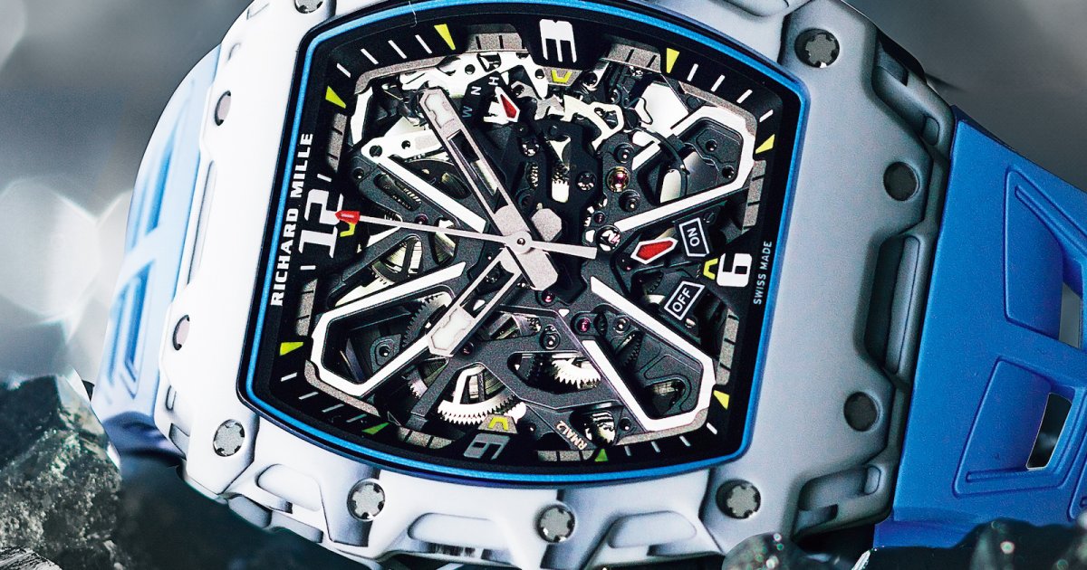 クォーツ時計、リシャールミル 超軽量かつ頑強。リシャール・ミル×ラファエル・ナダルの最新作 | GOETHE