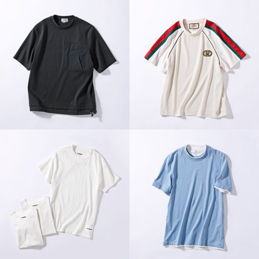 ⼤⼈なオトコの最強Tシャツ4選