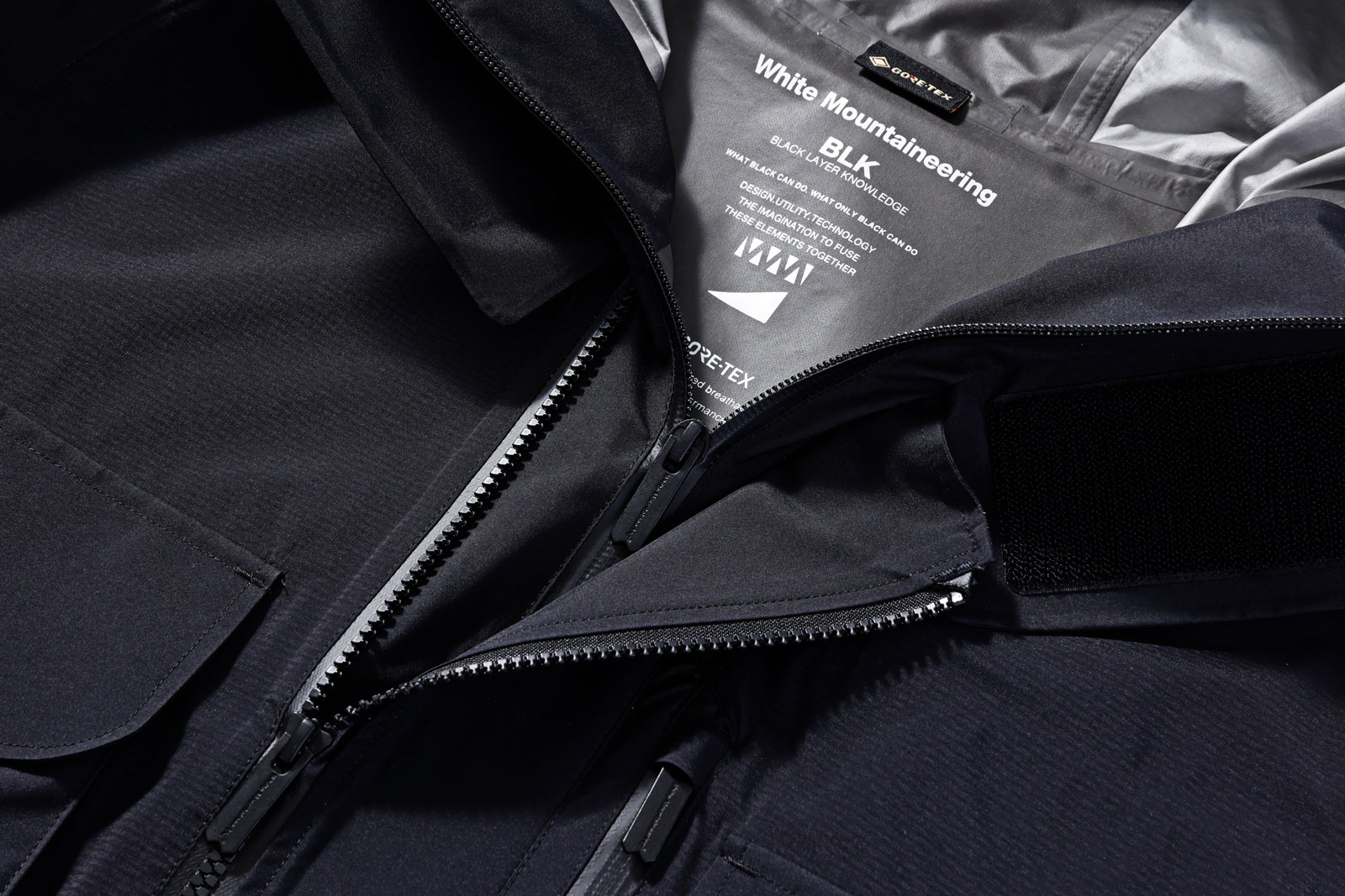 超激得定番white mountaineering コート 黒 2014ss ジャケット・アウター