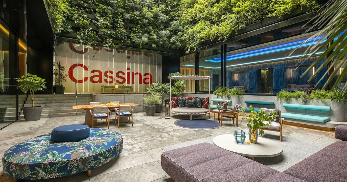 カッシーナがW大阪をジャック！ ラグジュアリーなBBQビアガーデンを