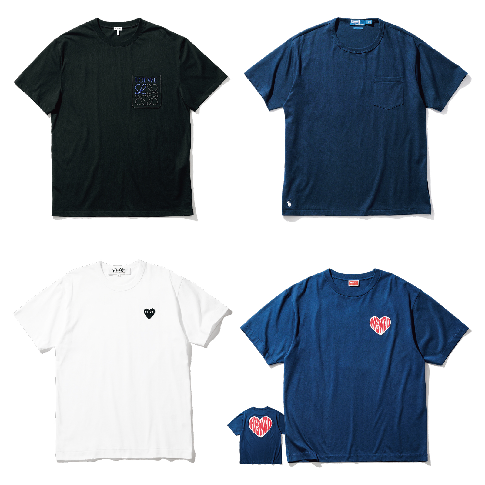 一枚で決まる、大人のワンポイントTシャツ4選【野口強厳選】 | GOETHE