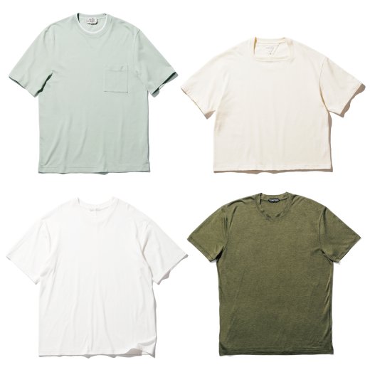 プレーンTシャツ4選