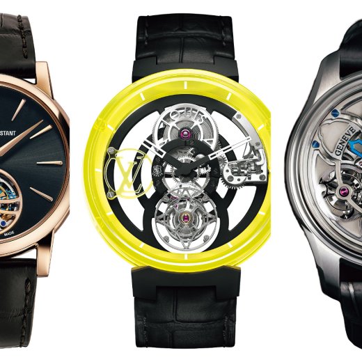 ルイ・ヴィトン、最旬トゥールビヨン3選