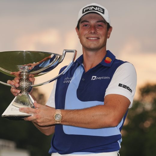 バックスイングはゆっくり上げない! 2023PGA年間王者・ホブランドに学ぶアプローチ術