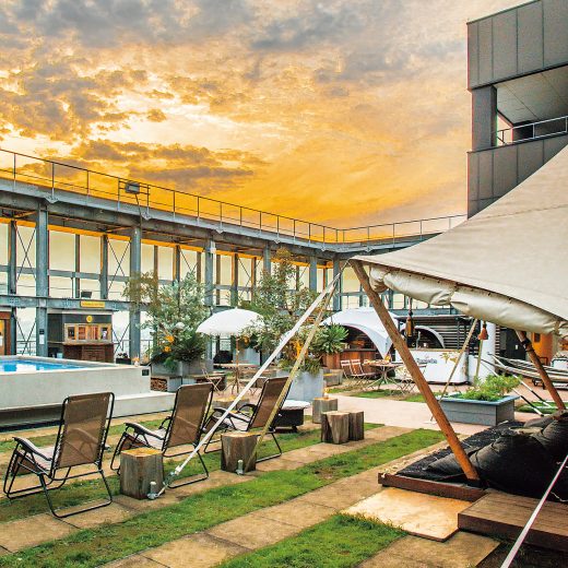 「SUNSET PARK CLUB」の夕日