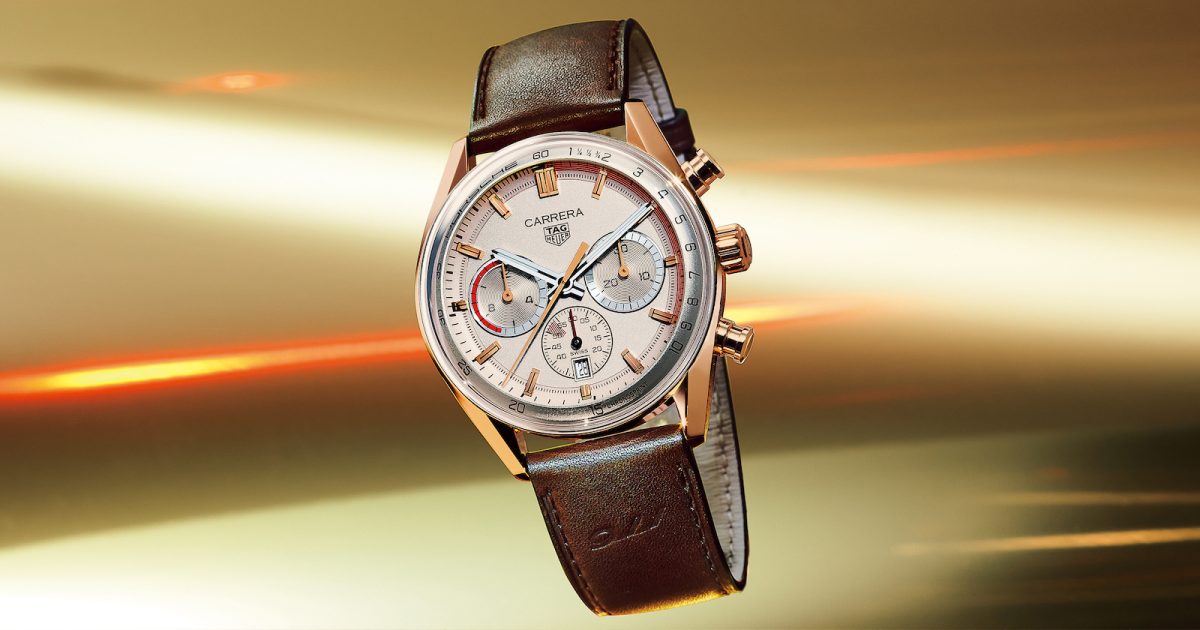 タグホイヤー　Carrera クロノグラフ 時計 ホワイト/ゴールド/ブラウン 休日も使える高級時計、どう選ぶ？ タグ・ホイヤーの人気モデル10本で