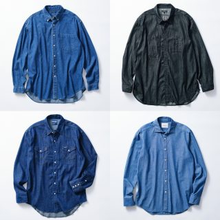 デニムシャツ５選（スクエア）
