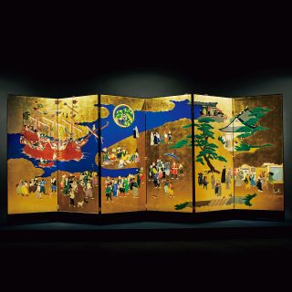 松創の屏風