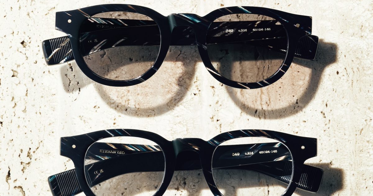 アイヴァン】通常の5倍以上の時間をかけて仕上げた限定アイウェアとは