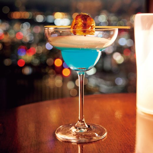 40スカイバー&ラウンジのカクテル「Takoyaki in the Sky」