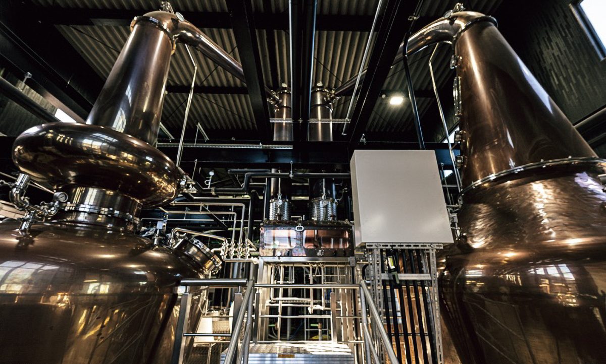 komaki distilleryの蒸留器