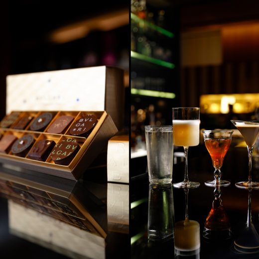 ブルガリ イル・チョコラート「サン・ヴァレンティーノ2024」とブルガリ ギンザ・バーのカクテル