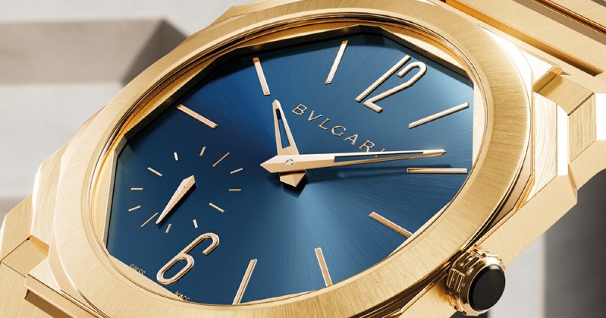 ブルガリ、「オクト フィニッシモ」の新作ゴールドモデル【LVMH WATCH