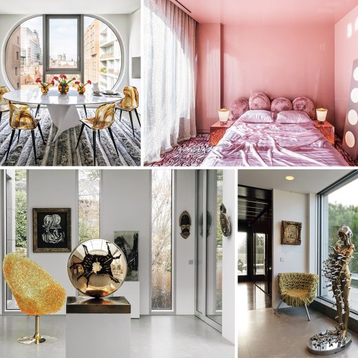 セレブリティの最新インテリアトレンド