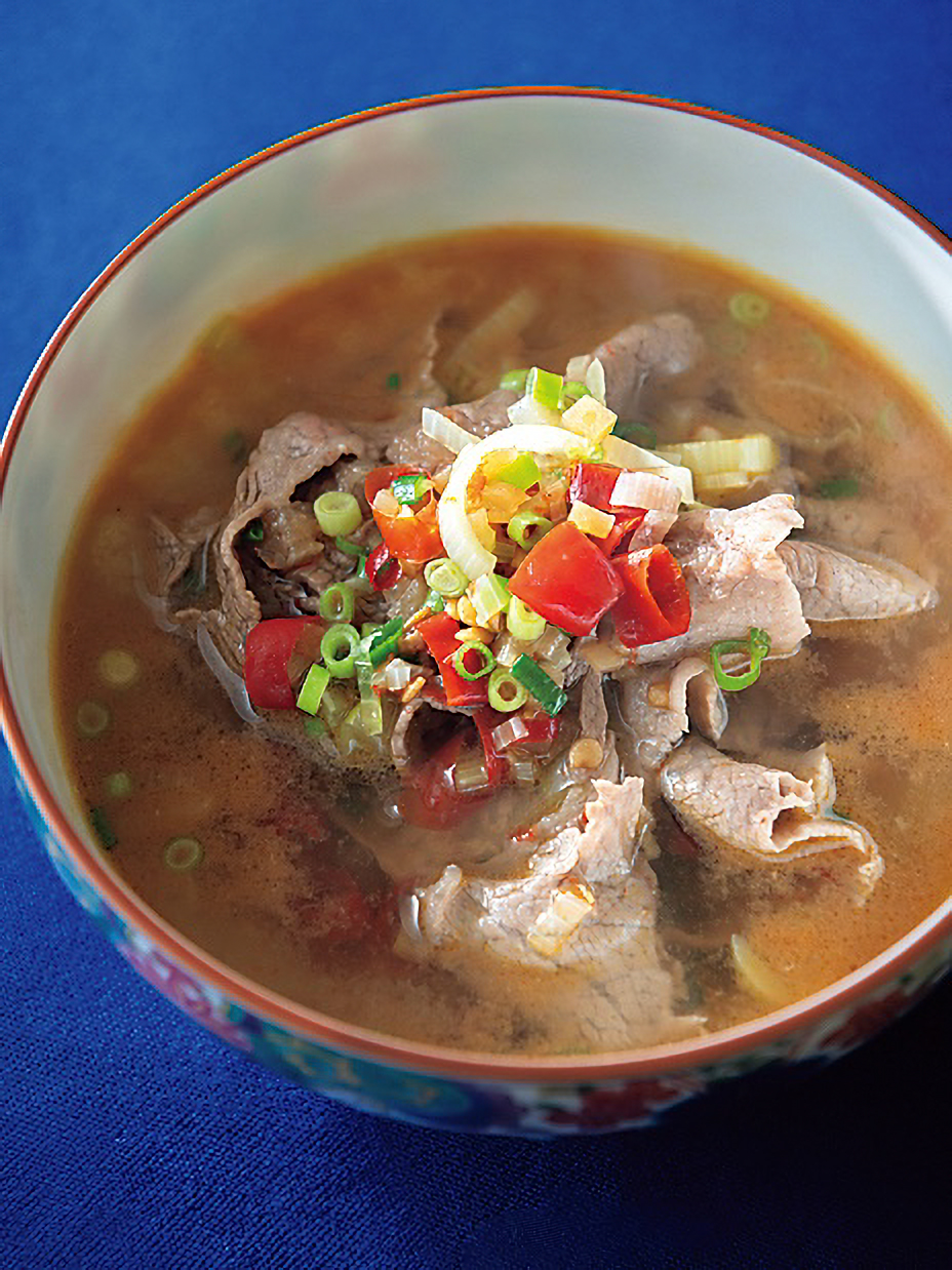 巴蜀の牛肉の発酵唐辛子スープ