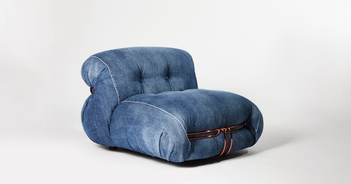 カッシーナ×イタリア最古のデニムブランド、50台限定「ソリアナ」 | GOETHE