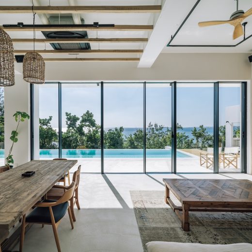 西山知義邸のリビング