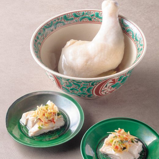 名物の「浸蒸鶏」